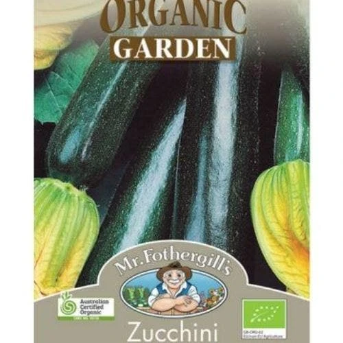 Zucchini Black Beauty Organic - Seed 1 Zucchini Black Beauty Organic - Seed
